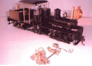 Bachmann shay with dress-up kit and gypsy engine